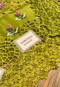 ANEELA’S | Lazer Cutwork Edition | Elegant Organza 3PC
