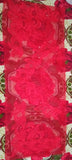 Organza Lace Patch Set Cutwork & Boring Design (3 Pcs)