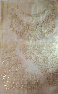 Organza Sequence Lace Patch Set Soft Sparkle (3 Pcs)