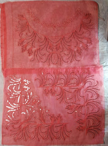 Organza Sequence Lace Patch Set Soft Sparkle (3 Pcs)
