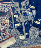 Bin Ilyas Luxury Lawn Elegant ChickenKari Suit for Women