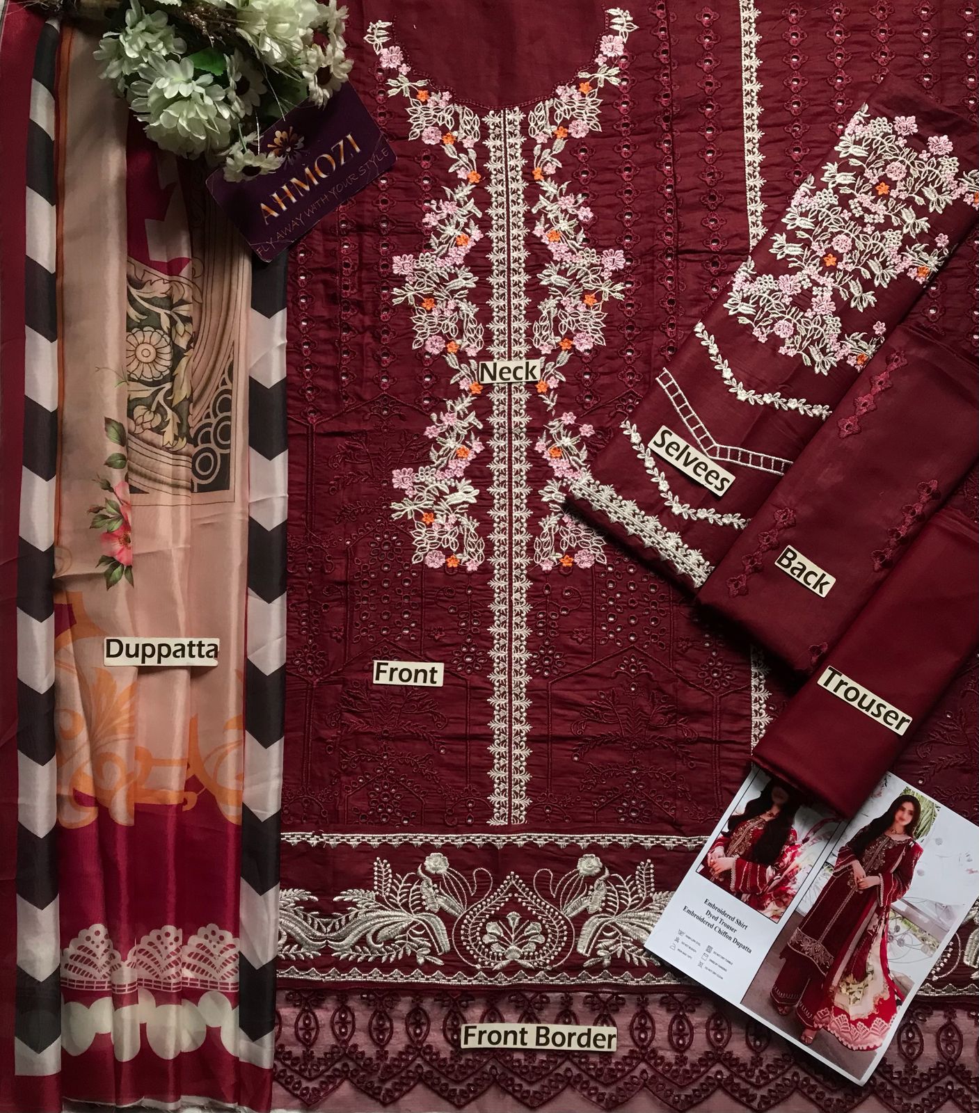 Elaaf Luxe Threads Chikankari Lawn Collection 2025
