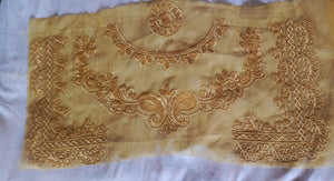 Crape Sequence Lace Patch Set Elegant Shine (3 Pcs)