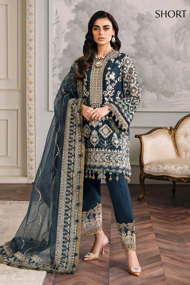 BAROQUE – Luxury Chiffon Collection 2024 | Hand Embellished 3PC