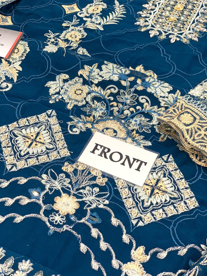 BAROQUE – Luxury Chiffon Collection 2024 | Hand Embellished 3PC