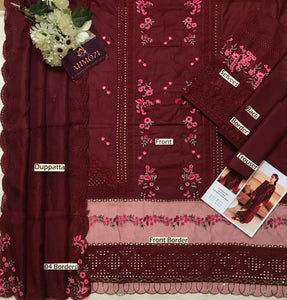 Azure Branded Lawn Chikankari & Khaadi Net Edition