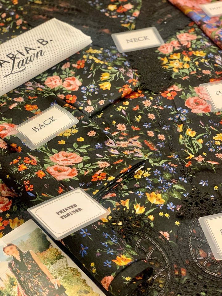 Maria B Luxe Bloom M Print Lawn Edition 2025