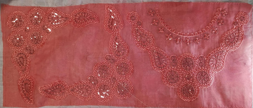 Organza Lace Patch Set Sequence Elegance (3 Pcs)